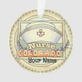 Colorado Nurse Ornament (Vorderseite)