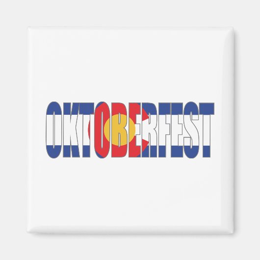 Colorado Oktoberfest Magnet (Vorne)