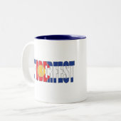 Colorado Oktoberfest Zweifarbige Tasse (Vorderseite Links)
