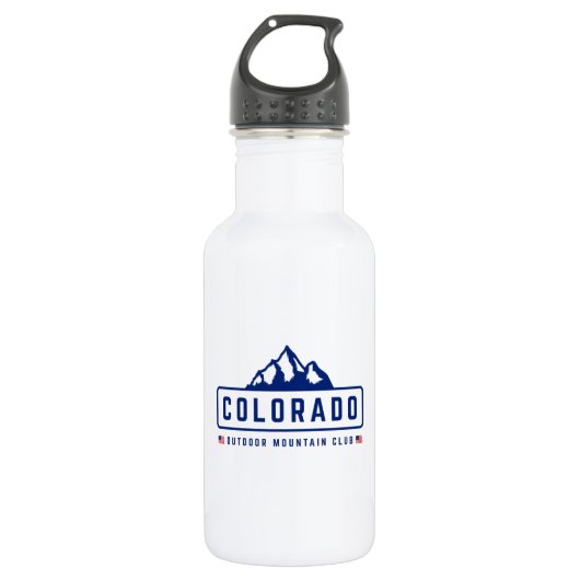 Colorado Outdoor Edelstahlflasche (Vorderseite)