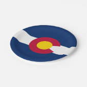 Colorado Pappteller (Schrägansicht)
