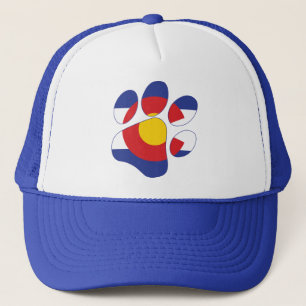Colorado-Paw-Print-1 Truckerkappe