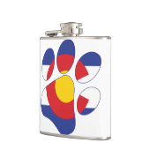Colorado Paws Flachmann (Links)