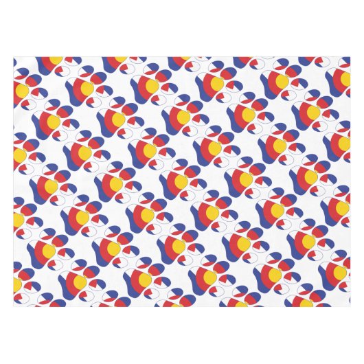 Colorado Paws Tischdecke (Vorderseite (Horizontal))