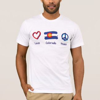 Colorado Peace Liebe Colorado T-Shirt