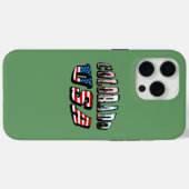 Colorado Picture und USA Text Case-Mate iPhone Hülle (Rückseite (Horizontal))