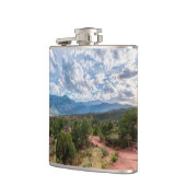 Colorado Pikes Peak Abend Wandern Flachmann (Links)