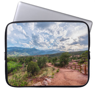 Colorado Pikes Peak Abend Wandern Laptopschutzhülle