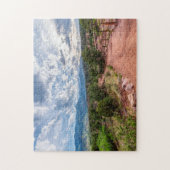 Colorado Pikes Peak Abend Wandern Puzzle (Vertikal)