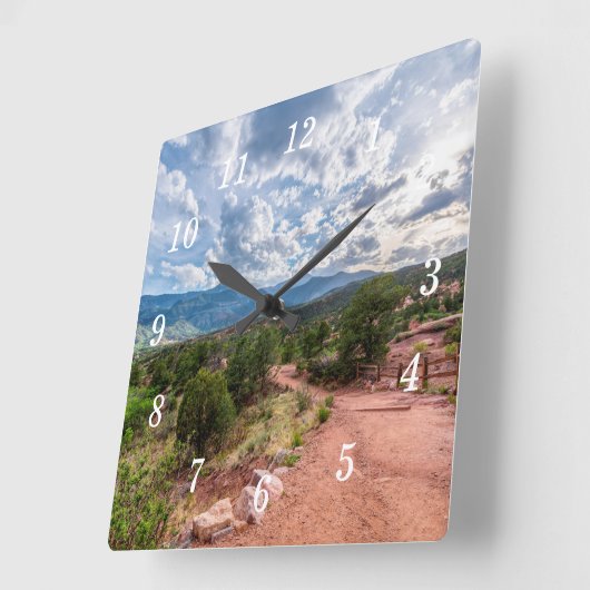 Colorado Pikes Peak Abend Wanderung Uhr (Winkel)