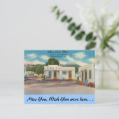 Colorado, Pikes Peak Motel Postkarte (Stehend Vorderseite)