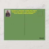 Colorado Pikes Peak nach oben Postkarte (Rückseite)