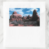 Colorado Plateau Rechteckiger Aufkleber (Tasche)