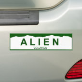 Colorado-Platte neu - ALIEN Autoaufkleber (Auf Auto)