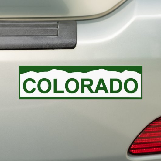 Colorado-Platte neu - COLORADO Autoaufkleber (Auf Auto)