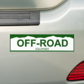 Colorado-Platte neu - NICHT FÜR DEN Autoaufkleber (Auf Auto)