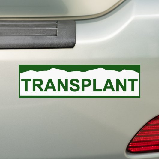Colorado-Platte neu - TRANSPLANTATION Autoaufkleber (Auf Auto)