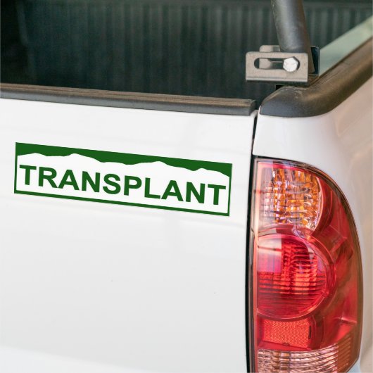 Colorado-Platte neu - TRANSPLANTATION Autoaufkleber (Auf Lkw)