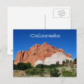 Colorado Postcard Postkarte (Vorne/Hinten)