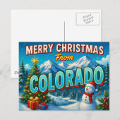 Colorado Postcard Postkarte (Vorne/Hinten)