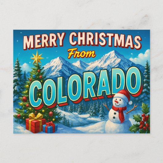 Colorado Postcard Postkarte (Vorderseite)