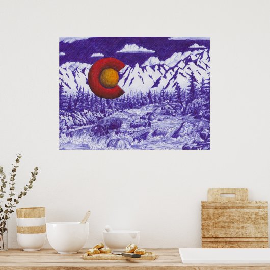 Colorado Poster (Küche)
