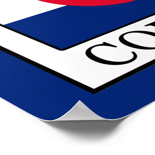 Colorado Poster (Ecke)