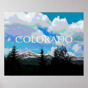 Colorado Poster Naturkunstgebirge