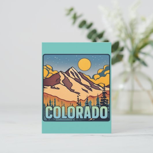 Colorado Postkarte (Stehend Vorderseite)