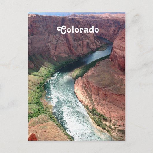 Colorado Postkarte (Vorderseite)