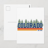COLORADO POSTKARTE (Vorne/Hinten)