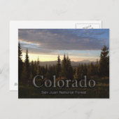 Colorado Postkarte (Vorne/Hinten)