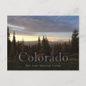 Colorado Postkarte (Vorderseite)