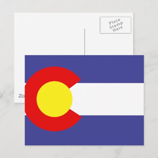 COLORADO POSTKARTE (Vorne/Hinten)