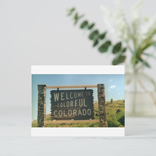 Colorado Postkarte (Stehend Vorderseite)