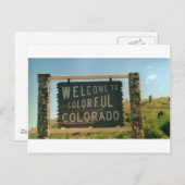 Colorado Postkarte (Vorne/Hinten)
