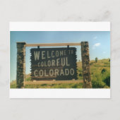Colorado Postkarte (Vorderseite)