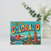 COLORADO Postkarte (Stehend Vorderseite)