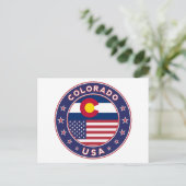 Colorado Postkarte (Stehend Vorderseite)