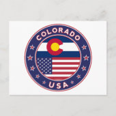 Colorado Postkarte (Vorderseite)