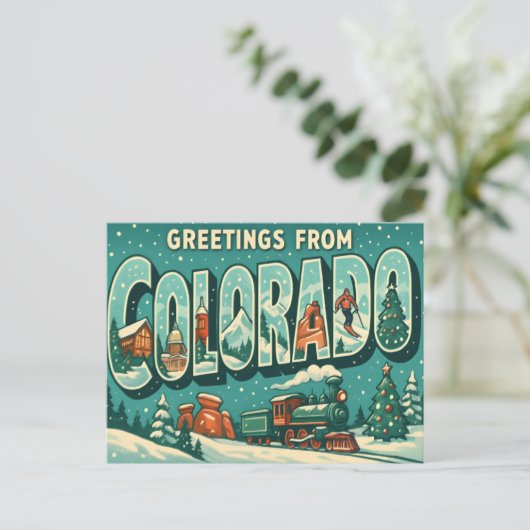 COLORADO Postkarte (Stehend Vorderseite)