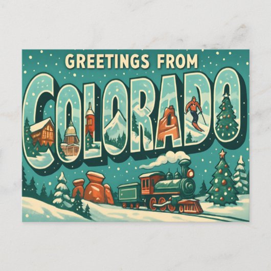 COLORADO Postkarte (Vorderseite)