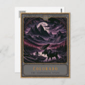 Colorado | Postkarte Gothic Art (Vorne/Hinten)