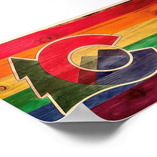 Colorado Pride Poster (Ecke)
