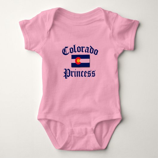 Colorado Princess Baby Strampler (Vorderseite)