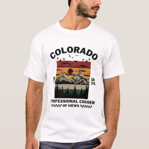 Colorado: professioneller Jäger von Ansichten T-Shirt