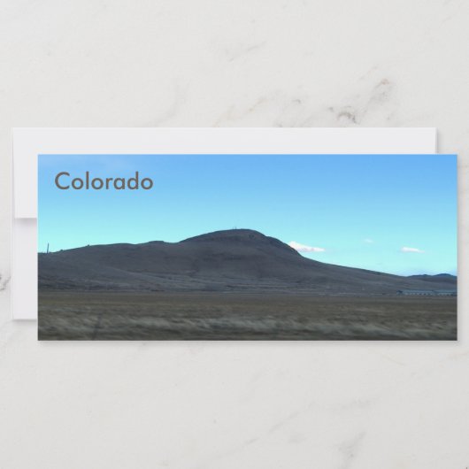 Colorado Rackcard/Lesezeichen (Rückseite)