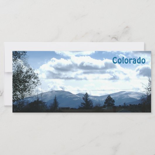 Colorado Rackcard/Lesezeichen (Vorderseite)
