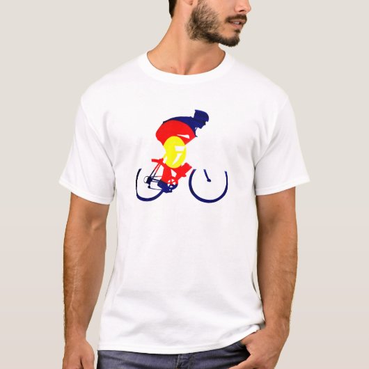 Colorado-Radfahrer T-Shirt (Vorderseite)