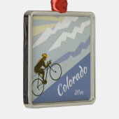 Colorado Radtour Ornament Aus Metall (Rechts)